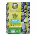 Notebook, 6x9 W/ Elastic Closure, 60 Ruled Sheets, Stone Paper