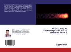 Self-focusing of electromagnetic wave in collisional plasma