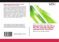 Biosorción de Cd (II) y Pb (II) usando Nostoc sphaericum Vaucher - Chuquilín Goicochea, Roberto Carlos;Rosales, Dyana