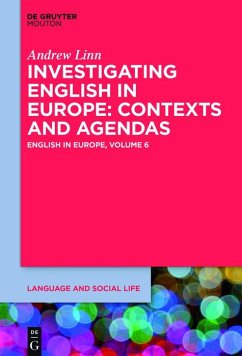 Investigating English in Europe (eBook, ePUB) - Linn, Andrew