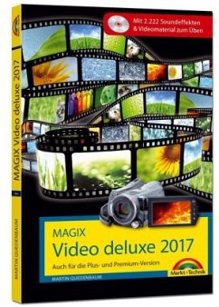 MAGIX Video deluxe 2017, m. DVD - Quedenbaum, Martin
