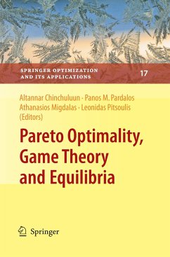 Pareto Optimality, Game Theory and Equilibria