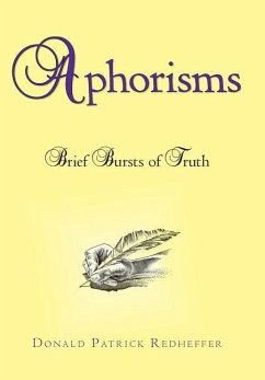 Aphorisms - Redheffer, Donald Patrick