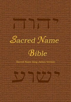 Cover Sacred Name Bible