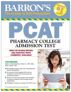 PCAT: Pharmacy College Admission Test - Chisholm-Burns, Marie A.