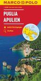 MARCO POLO Karte Apulien 1:200 000; Pouilles / Puglia / Apulia
