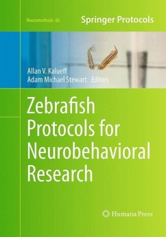 Zebrafish Protocols for Neurobehavioral Research