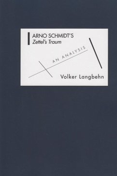 Arno Schmidt's Zettel's Traum - Langbehn, Volker Max