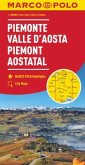 MARCO POLO Regionalkarte Italien 01 Piemont, Aostatal 1:200.000; Piémont, Vallée d' Aoste / Piemonte, Valle d' Aosta / P