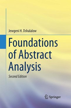 Cover Foundations of Abstract Analysis