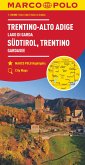 MARCO POLO Regionalkarte Italien 03 Südtirol, Trentino, Gardasee 1:200.000; Trentin, Haut-Adige, Lac de Garda / Trentino