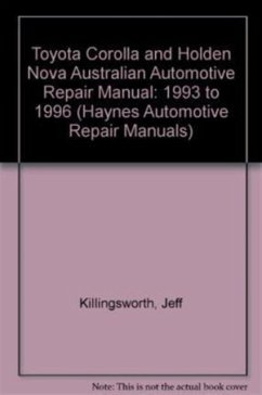Toyota Corolla & Holden Nova (93 - 96) - Haynes Publishing