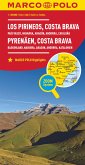 MARCO POLO Regionalkarte Pyrenäen, Costa Brava 1:300.000