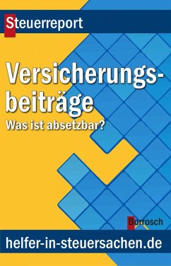 Versicherungsbeiträge (eBook, ePUB) - Borrosch, Friedrich