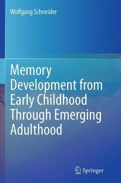 Memory Development from Early Childhood Through Emerging Adulthood - Schneider, Wolfgang