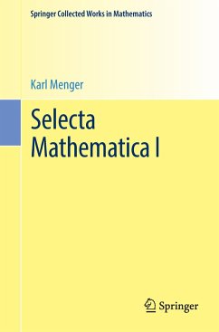 Selecta Mathematica I - Menger, Karl
