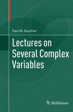 Lectures on Several Complex Variables - Gauthier, Paul M.