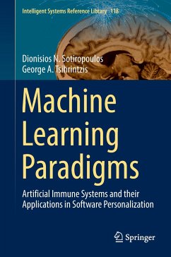 Machine Learning Paradigms - Sotiropoulos, Dionysios;Tsihrintzis, George A.