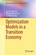 Optimization Models in a Transition... - Bild 1