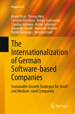 The Internationalization of German Software-based Companies - Picot, Arnold;Heß, Thomas;Hörndlein, Christian
