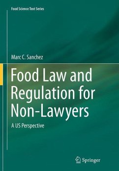 Food Law and Regulation for Non-Lawyers - C. Sanchez, Marc