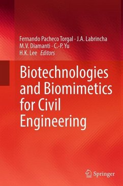 Biotechnologies and Biomimetics for Civil Engineering