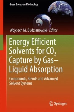 Energy Efficient Solvents for CO2 Capture by Gas-Liquid Absorption