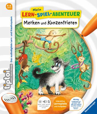 Merken und Konzentrieren / Mein Lern-Spiel-Abenteuer tiptoi® Bd.4 von  Susanne Kopp portofrei bei bücher.de bestellen