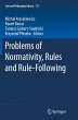 Problems of Normativity, Rules and... - Bild 1