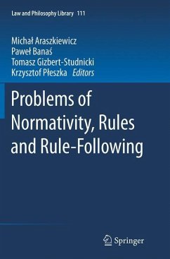 Problems of Normativity, Rules and Rule-Following