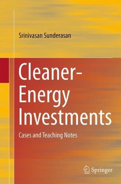 Cleaner-Energy Investments - Srinivasan, Sunderasan