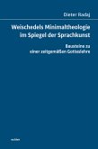 Weischedels Minimaltheologie im Spiegel der Sprachkunst (eBook, ePUB)