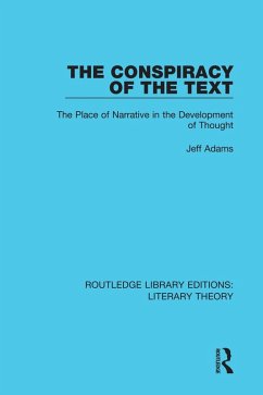 The Conspiracy of the Text (eBook, ePUB) - Adams, Jeff