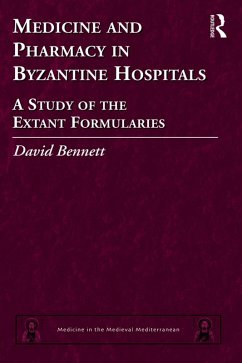 Cover Medicine and Pharmacy in Byzantine Hospitals (eBook, ePUB)