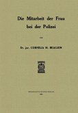 Die Mitarbeit der Frau bei der Polizei (eBook, PDF)