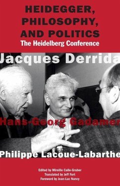 Heidegger, Philosophy, and Politics (eBook, PDF) - Derrida, Jacques