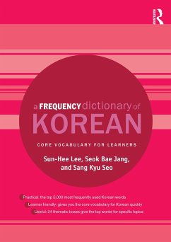 A Frequency Dictionary of Korean (eBook, ePUB) - Lee, Sun-Hee; Jang, Seok Bae; Seo, Sang Kyu
