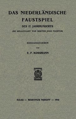 Cover Das Niederländische Faustspiel (eBook, PDF)