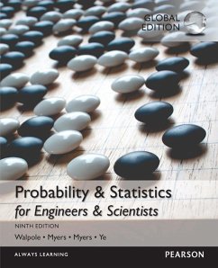 Probability & Statistics for Engineers & Scientists, Global Edition (eBook, PDF) - Walpole, Ronald E.; Myers, Raymond H.; Myers, Sharon L.; Ye, Keying E.