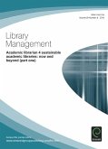Academic Librarian 4 Sustainable Academic Libraries (eBook, PDF)