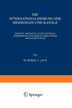 Die Internationalisierung der Meerengen und Kanäle (eBook, PDF) Cover Die Internationalisierung der Meerengen und Kanäle (eBook, PDF)