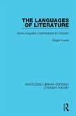 The Languages of Literature (eBook, ePUB)