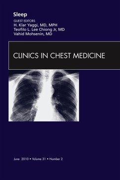 Sleep, An Issue of Clinics in Chest Medicine (eBook, ePUB) - Teofilo Lee-Chiong, Jr; Mohsenin, Vahid; Yaggi, H. Klar