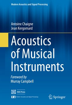 Acoustics of Musical Instruments (eBook, PDF) - Chaigne, Antoine; Kergomard, Jean