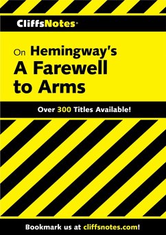 CliffsNotes on Hemingway's A Farewell to Arms (eBook, ePUB) - Sexton, Adam