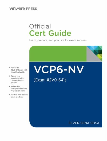 VCP6-NV Official Cert Guide (Exam #2V0-641) (eBook, ePUB) VCP6-NV Official Cert Guide (Exam #2V0-641) (eBook, ePUB)