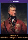 Memoirs Of Lieutenant-General Sir Thomas Picton, Vol. I (eBook, ePUB)
