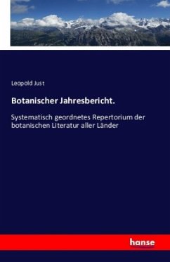 Botanischer Jahresbericht.