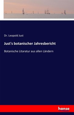 Just's botanischer Jahresbericht