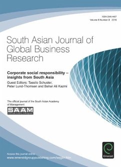Cover Corporate social responsibility - insights from South Asia (eBook, PDF)